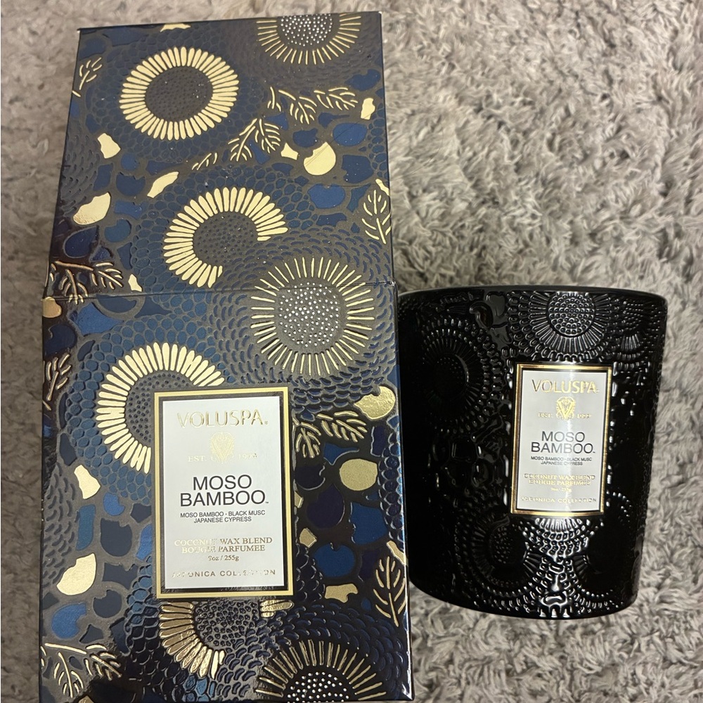 Voluspa Moso Bamboo Candle 9oz